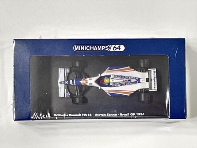 ミニチャンプス 1/64 ウィリアムズ FW16 アイルトン・セナ 1994年