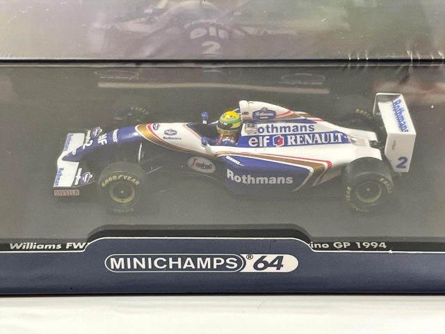 ミニチャンプス 1/64 ウィリアムズ FW16 アイルトン・セナ 1994年