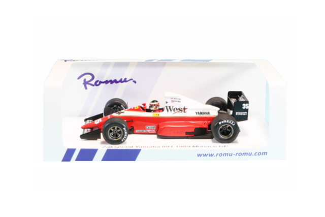 MODEL GARAGE ROMU【ロム別注】 スパーク 1/43 ザクスピード 891 ヤマハ鈴木亜久里 1989年モナコGP