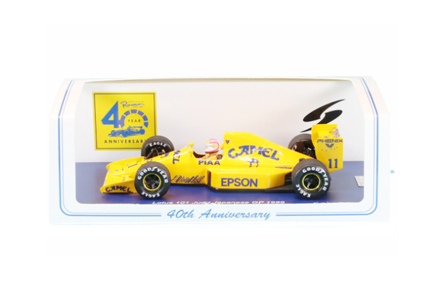 MODEL GARAGE ROMU【ロム別注】 スパーク 1/43 ロータス 101 ジャッド N.ピケ 1989年日本GP 300台限定