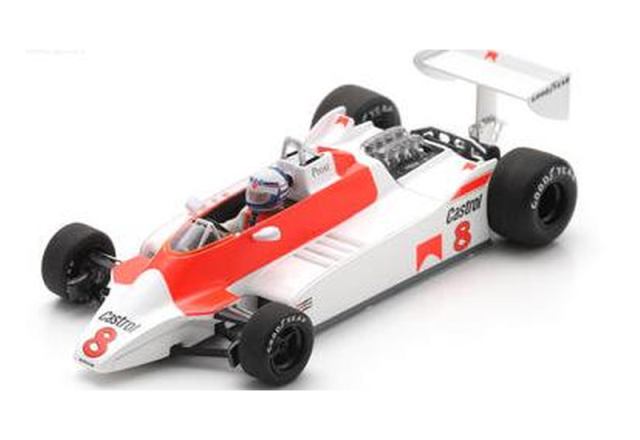 【スパーク(S4299)ご予約商品8/10締切】1/43 マクラーレン M30 A.プロスト 1980年オランダGP6位 No.8 予価：税込￥13970