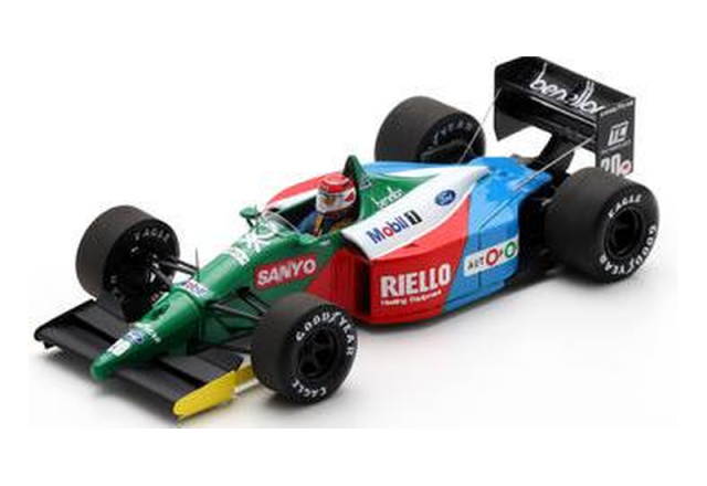 【スパーク(S5336)ご予約商品8/10締切】1/43 ベネトン B189B N.ピケ 1990年アメリカGP4位 No.20 予価：税込￥13970