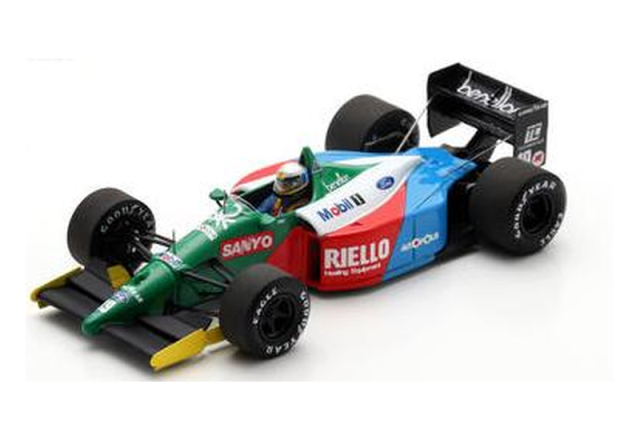 【スパーク(S5337)ご予約商品8/10締切】1/43 ベネトン B189B A.ナニーニ 1990年ブラジルGP10位 No.19 予価：税込￥13970
