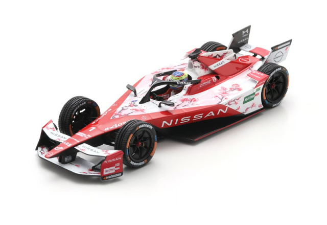 スパーク 1/43 NISSAN(日産)フォーミュラEチーム オリバー・ローランド フォーミュラE シーズン12 No.1　