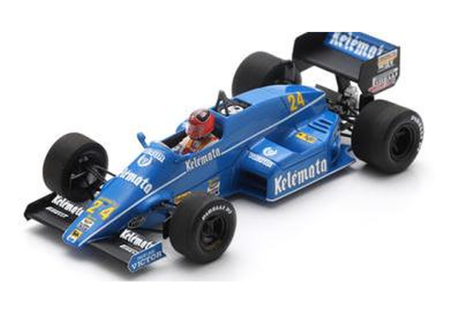 【スパーク(S7255)ご予約商品8/10締切】1/43 オゼッラ FA1F P.ギンザーニ 1985年ポルトガルGP No.24 予価：税込￥13970