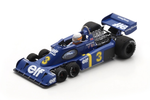スパーク S7308 1/43 ティレル P34 ジョディ・シェクター 1976年イギリスGP 2位 No.3