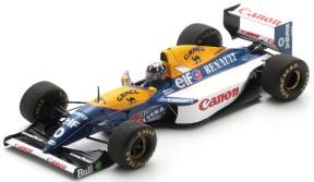 スパーク S7478 1/43 ウィリアムズ FW15C D.ヒル 1993年ベルギーGP 優勝 No.0
