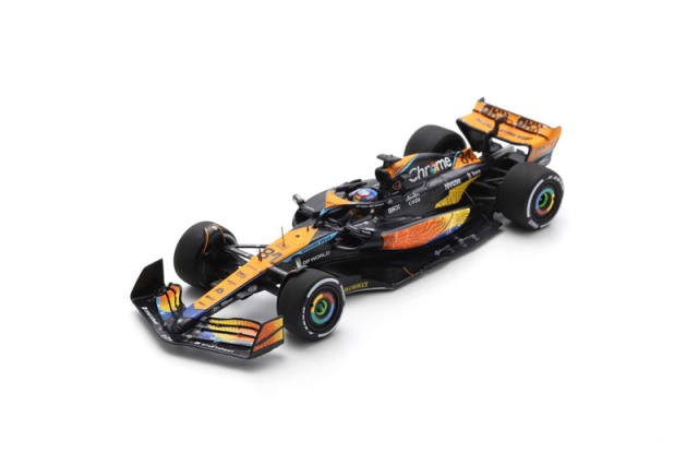 スパーク 1/43 マクラーレン MCL60 O.ピアストリ 2023年アブダビGP6位 No.81 