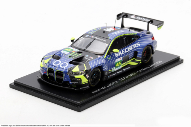 スパーク 1/43 BMW M4 LMGT3 No.46 TEAM WRT 2025年ルマン24時間レース(A.A.ハーティ/V.ロッシ/K.リンデ)