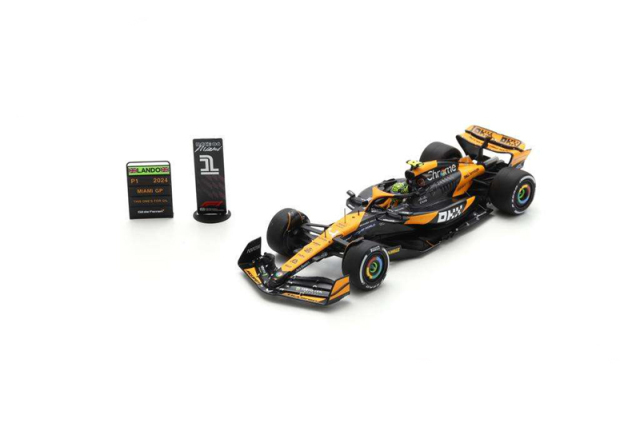 【2025イギリスGPポイントUPフェアー】対象商品 スパーク 1/43 マクラーレン MCL38 L.ノリス 2024年マイアミGP優勝 No.4