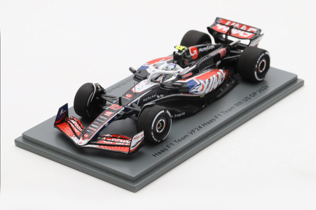 スパーク 1/43 ハースF1 VF24 N.ヒュルケンベルグ 2024年USGP8位 No.27