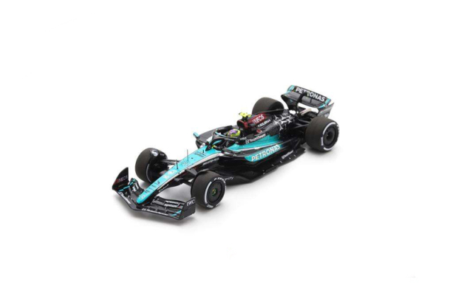 スパーク 1/43 メルセデス F1 W15 L.ハミルトン 2024年シンガポールGP6位 No.44