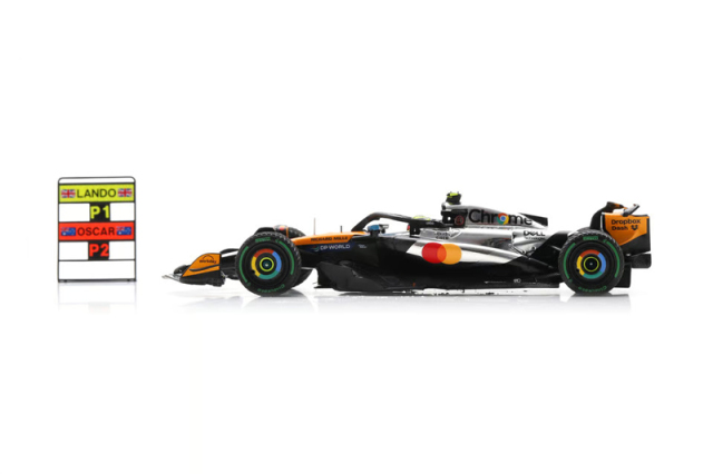 スパーク 1/43 マクラーレン MCL39 L.ノリス 2025年イギリスGP優勝with
