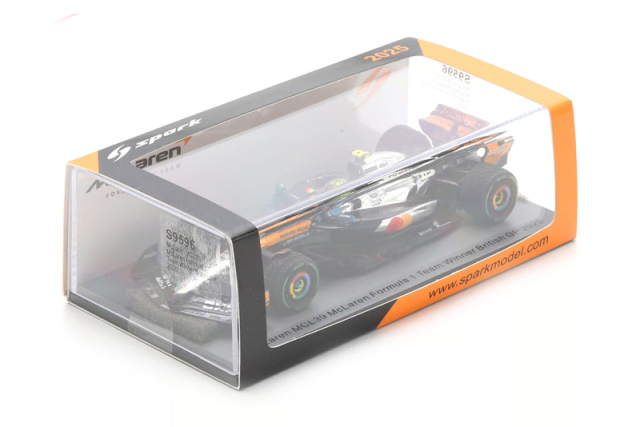 スパーク 1/43 マクラーレン MCL39 L.ノリス 2025年イギリスGP優勝with