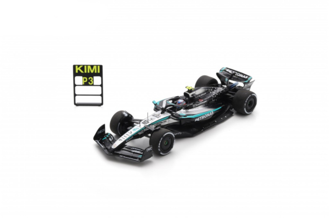 スパーク 1/43 メルセデス F1 W16 K.アントネッリ 2025年カナダGP3位with Pit Board No.12