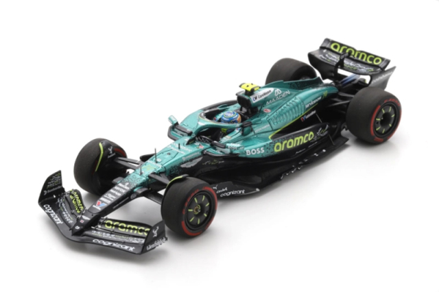 スパーク S9648 1/43 アストンマーティン AMR25 フェルナンド・アロンソ 2025年アメリカGP No.14