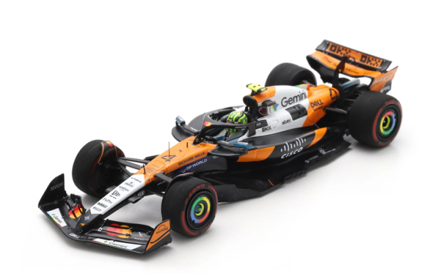 スパーク 1/43 マクラーレン MCL39 L.ノリス 2025年アメリカGP 2位 No.4