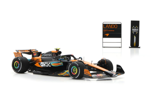 スパーク 1/43 マクラーレン MCL39 L.ノリス 2025年アブダビGP3位 F1