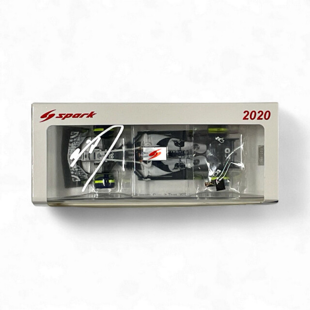角田裕毅直筆サイン入 スパーク海外別注限定品 1/43 アルファタウリ