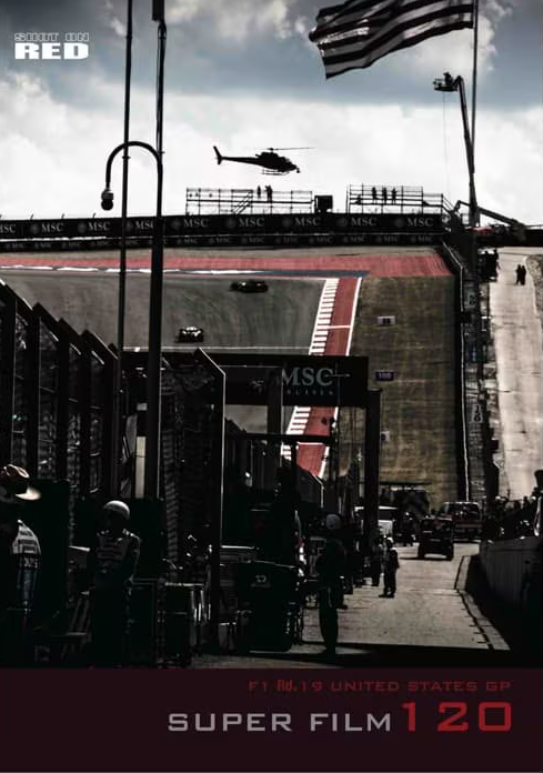 【メール便対応】イメージコンセプター柏木龍馬：SUPER FILM No.120 - 2025 United States Grand Prix -【ビジュアルコンセプトマガジン】
