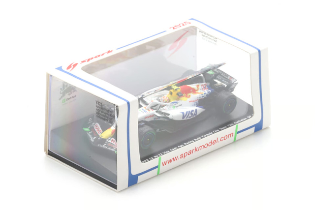 スパーク 1/64 レーシングブルズ VCARB02 角田裕毅 2025年