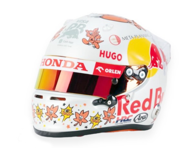 【海外並行輸入品】角田裕毅 2024年日本GP 1/2ヘルメット