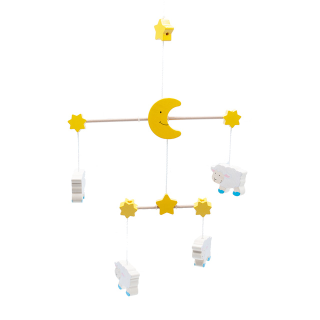 goki 木製 モビール ひつじ