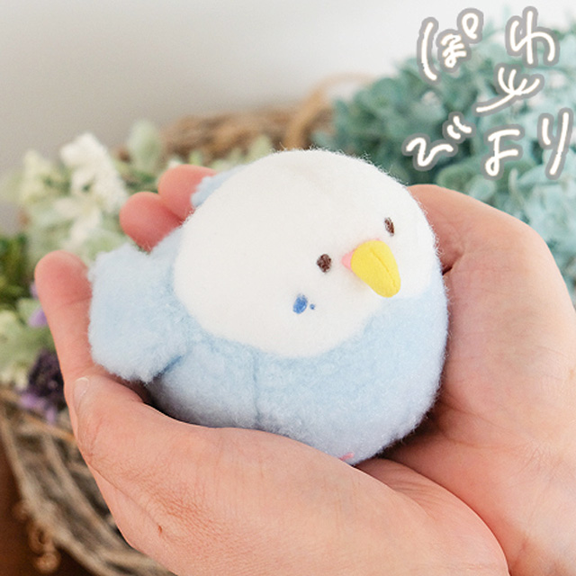 サンレモン ぽわびより インコ  ブルー