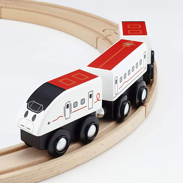 【木製レール 追加パーツ】moku TRAIN 800系 新幹線つばめ
