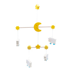 goki 木製 モビール ひつじ