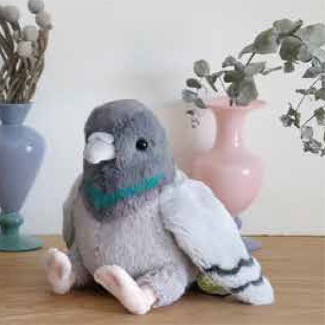 fluffies ハト ぬいぐるみ 鳥 フラッフィーズ サンレモン