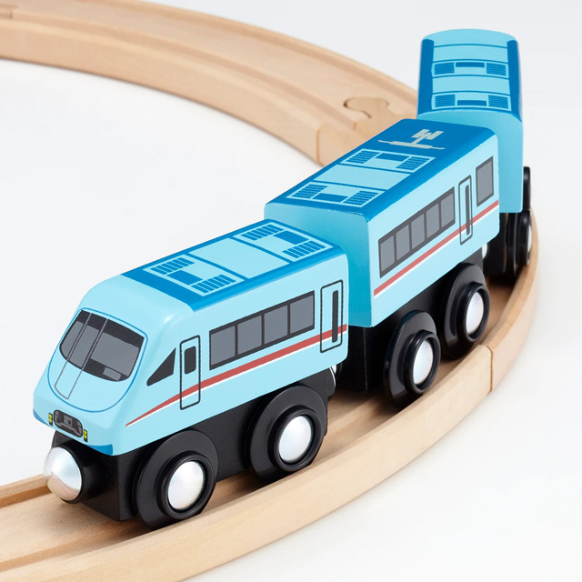 moku TRAIN 小田急60000系ロマンスカーMSE | 3歳 4歳 5歳 電車 汽車