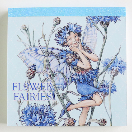 FLOWER FAIRIES メモパッド・スクエア<The Cornflower Fairy>ＦＦ-136