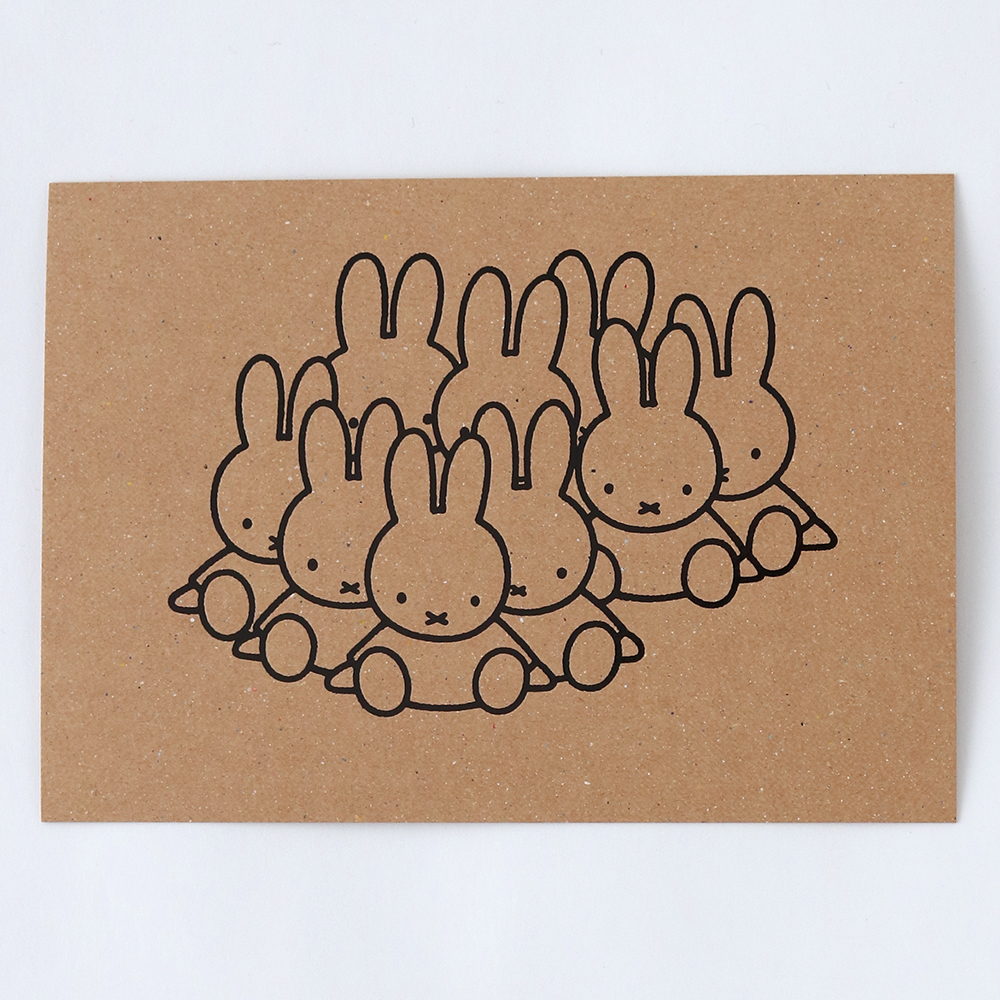 miffy ポストカード<sitting> BM-067