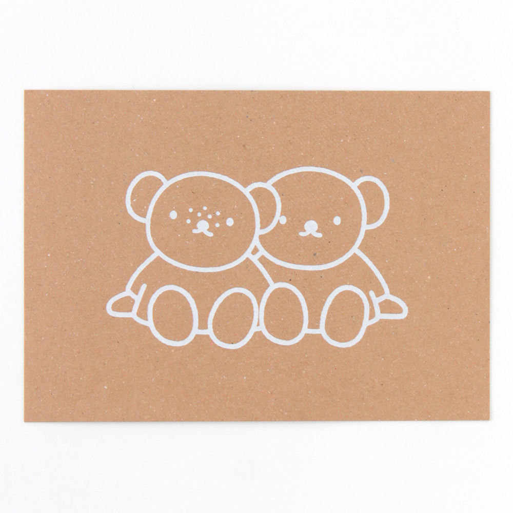 miffy ポストカード＜with＞ BM-158