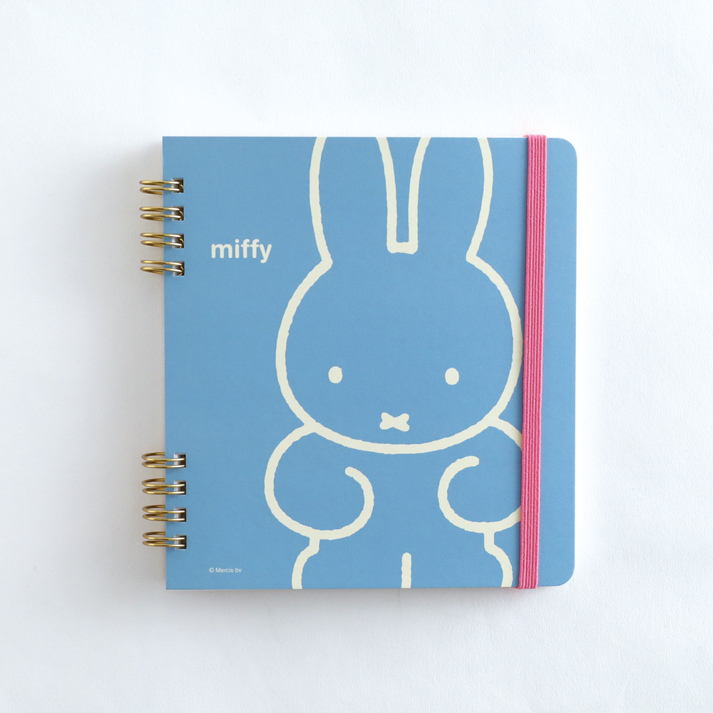 miffy リングノート・スクエア<blue> BM-200