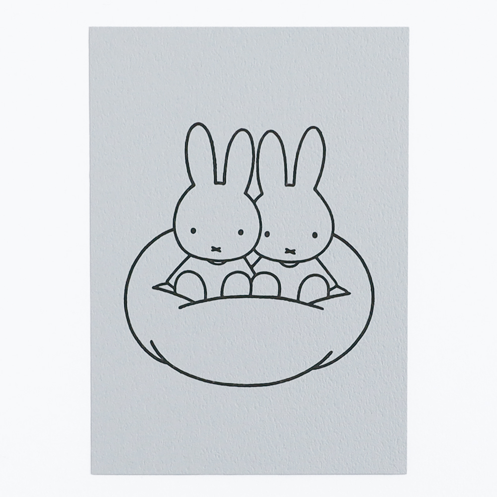 miffy ポストカード＜purple＞ BM-248