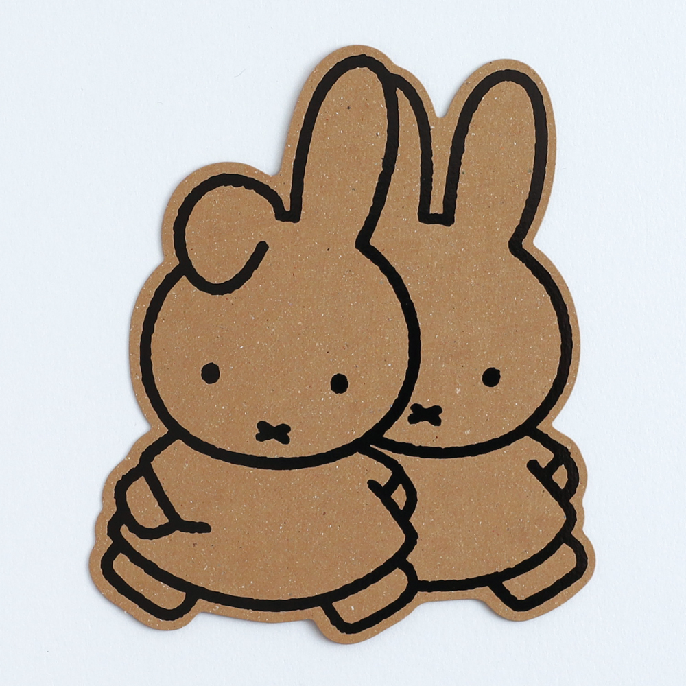 miffy ダイカットポストカード＜friend＞ BM-252