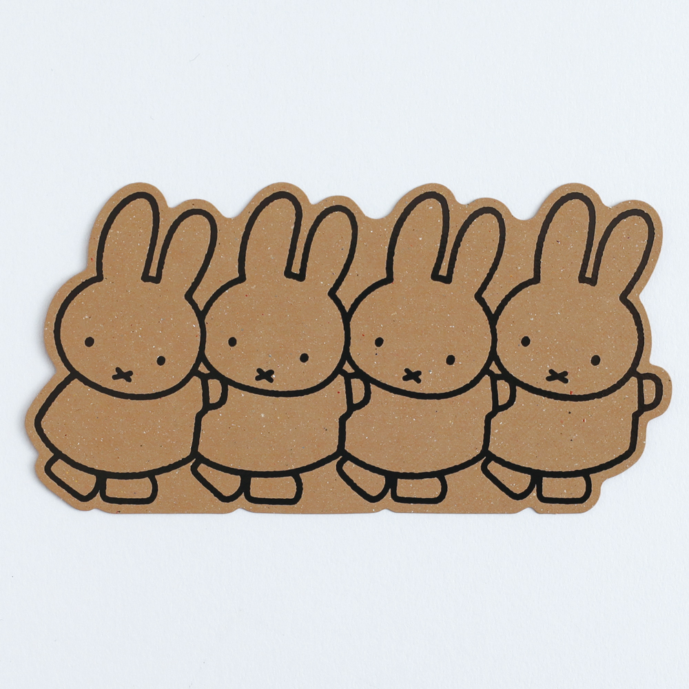 miffy ダイカットポストカード＜fun＞ BM-253