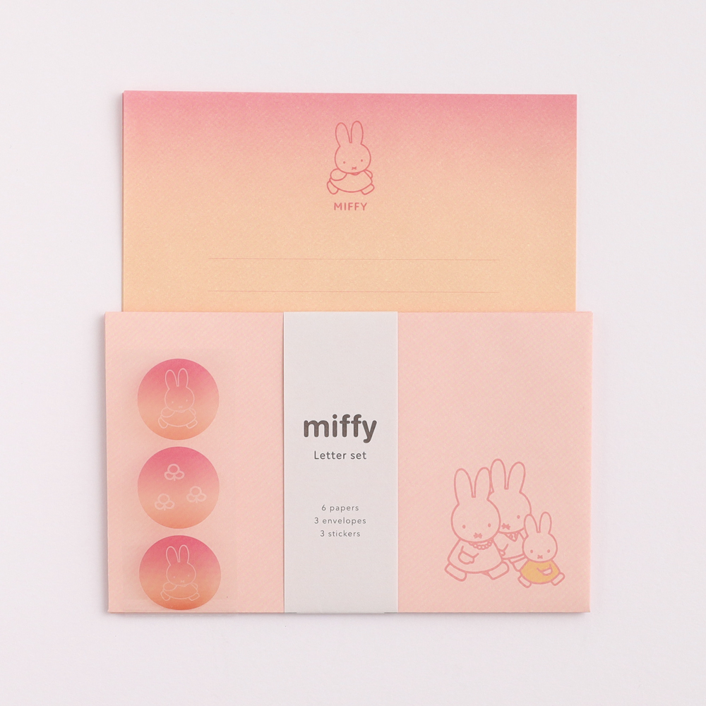 miffy レターセット ＜miffy/walk＞ BM-296