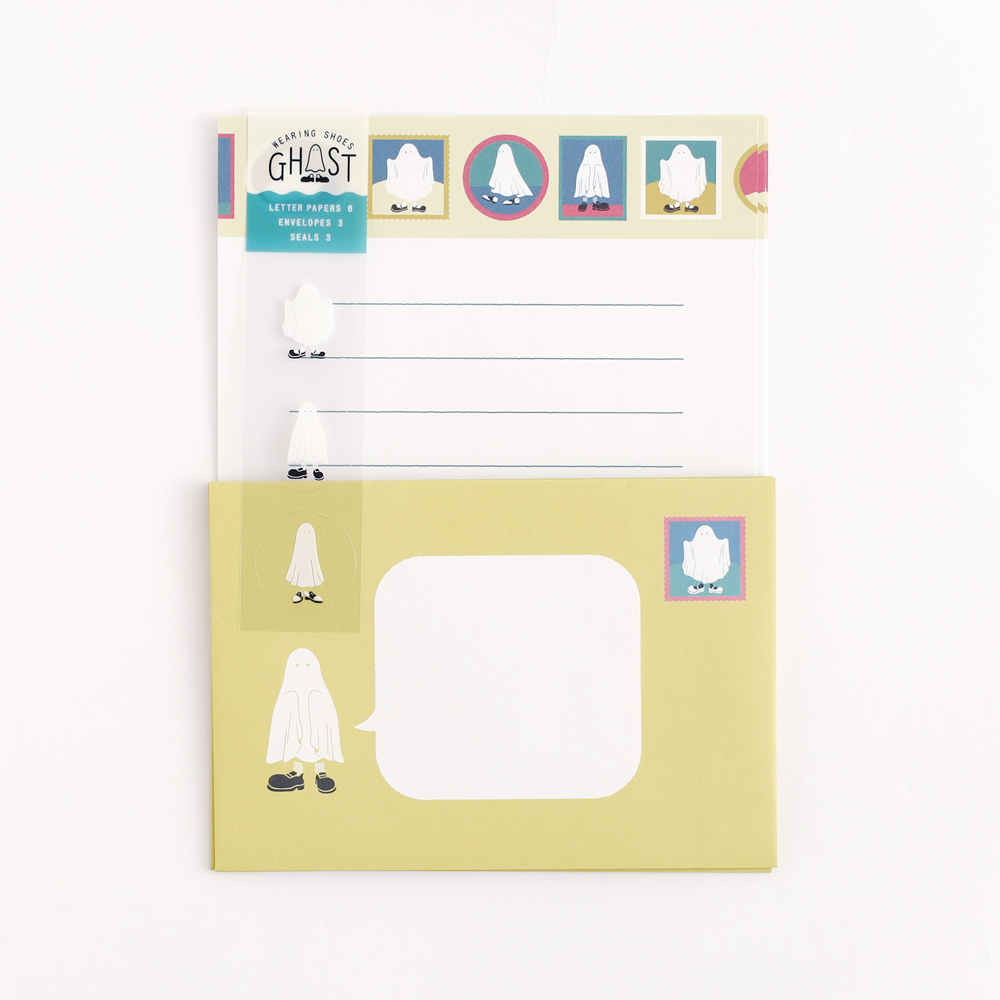 WEARING SHOES GHOST レターセット<flame> WG-002