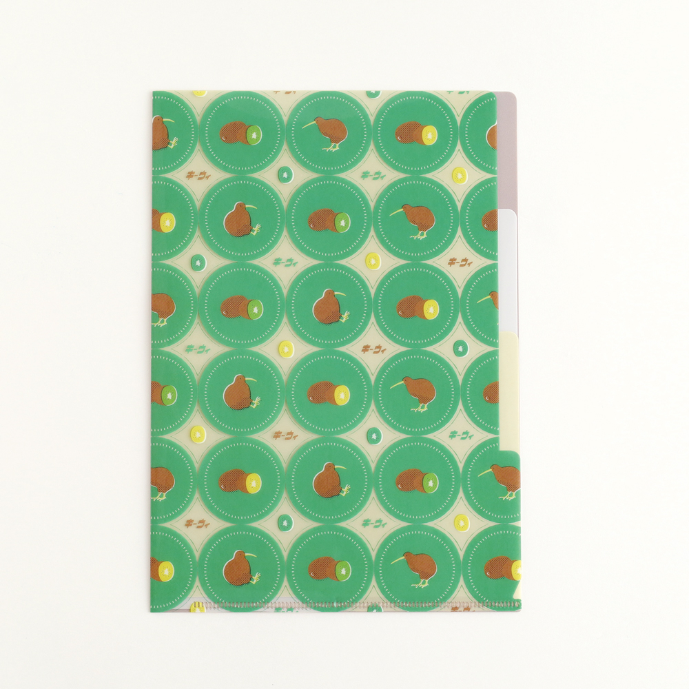 アニマル百貨店 A5ポケットクリアファイル<キーウィ> AD-027