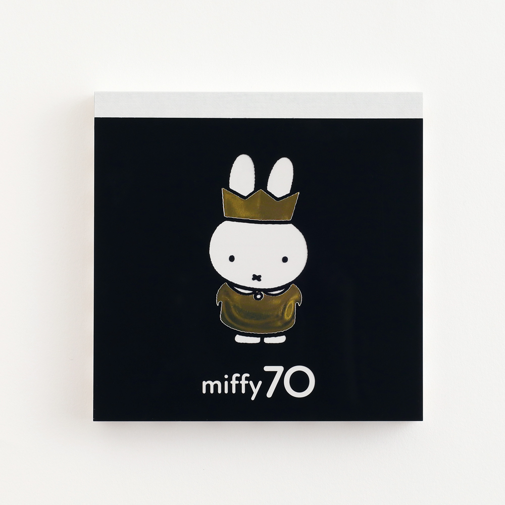 miffy メモパッド・スクエア<Black> GMB-001