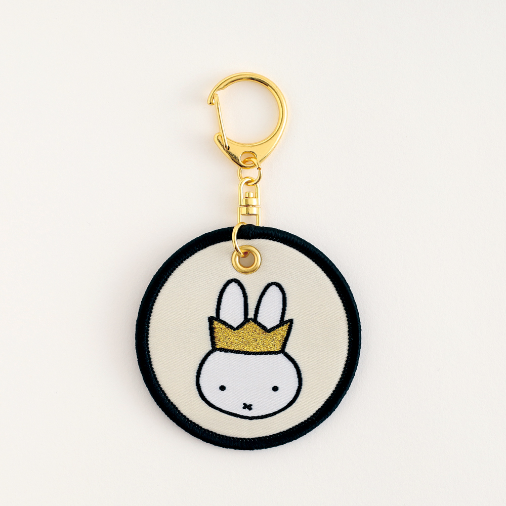 miffy ワッペン キーホルダー<Ivory> GMB-018