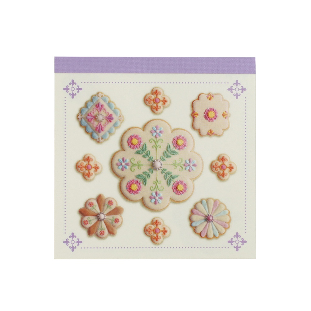 KUNIKA メモパッド・スクエア（purple） KG-002