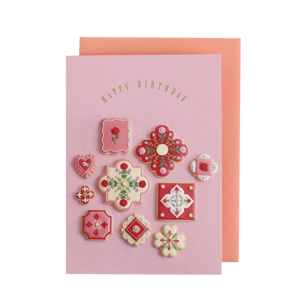 KUNIKA バースデーカード（red） KG-009