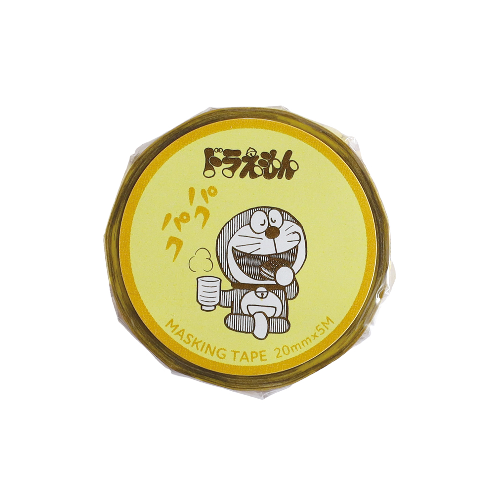 ドラえもん マスキングテープ（YELLOW） DG-343