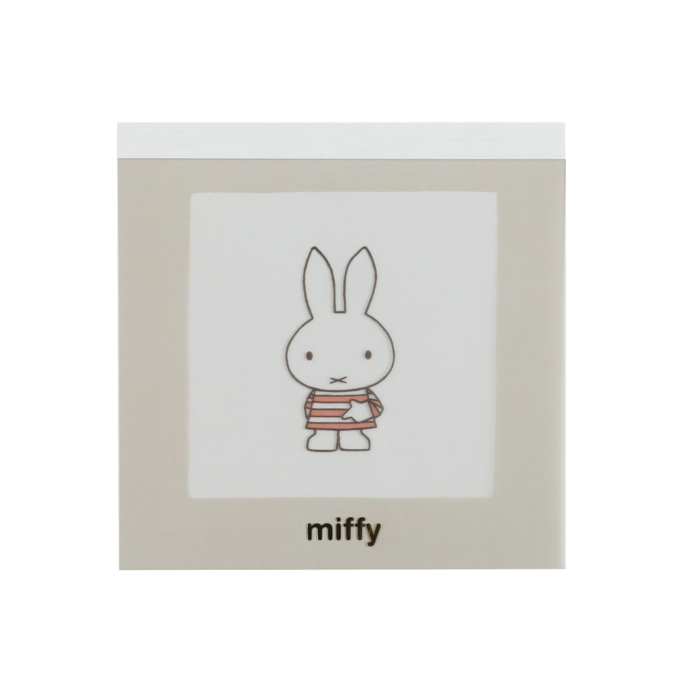miffy メモパッド・スクエア（beige） BM-430