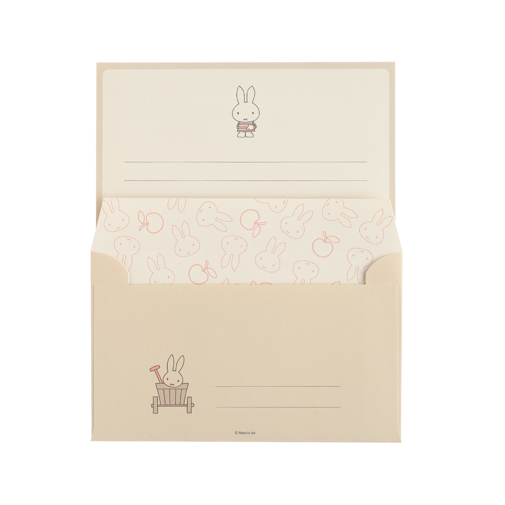 miffy レターセット（beige）  BM-438