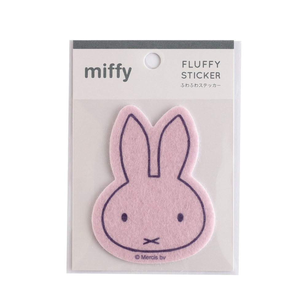 miffy フェルトステッカー（pink） BM-447